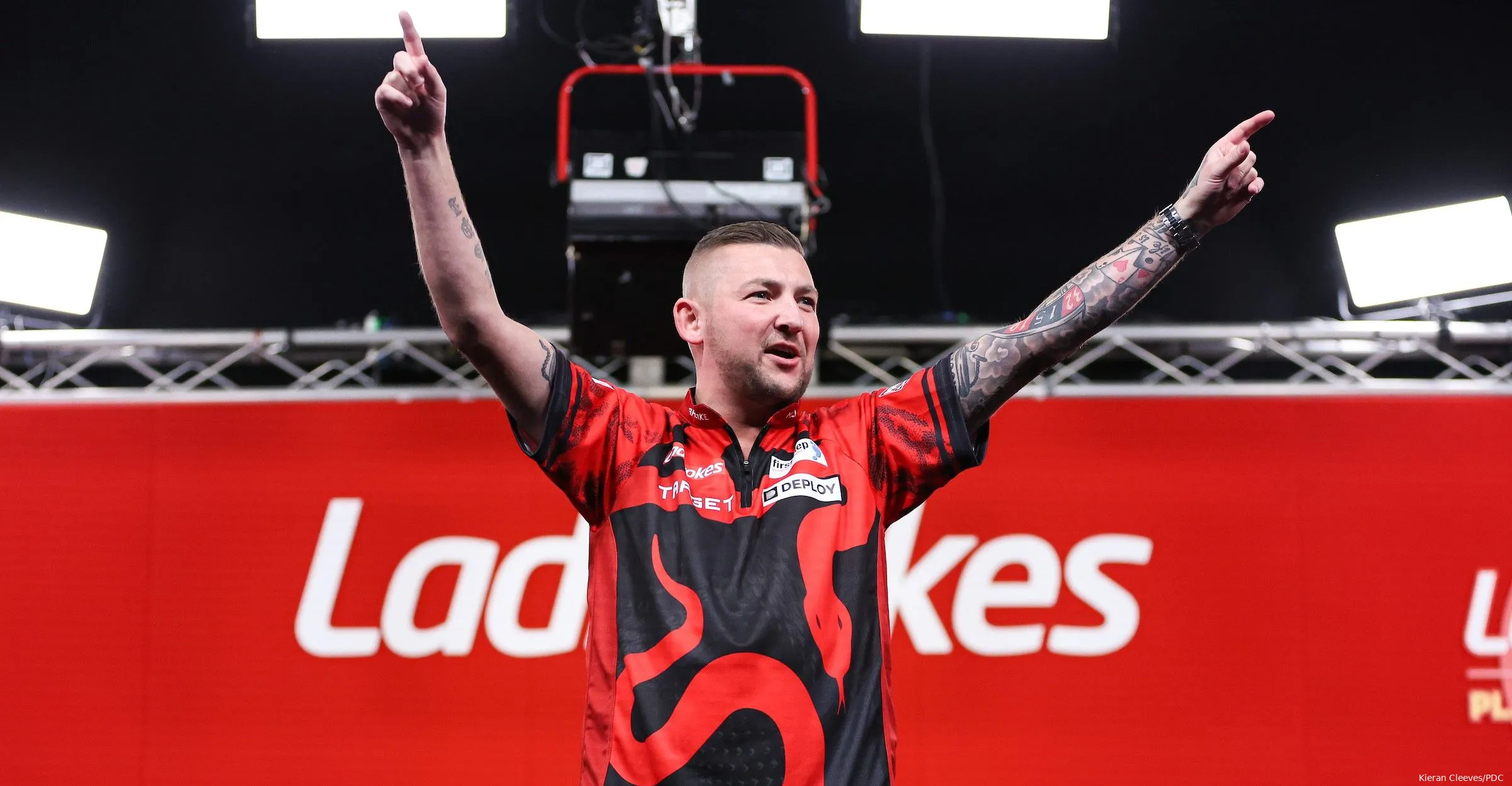 Schedule Wednesday night 2025 PDC World Darts Championship with Ricky